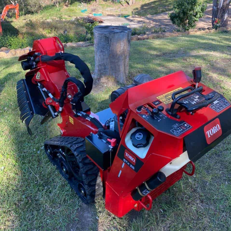 Tight Access Stump Removal